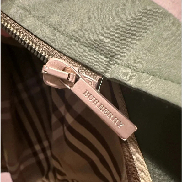 Burberry London Green NovaCheck Women’s Coat size L - Picture 13 of 17